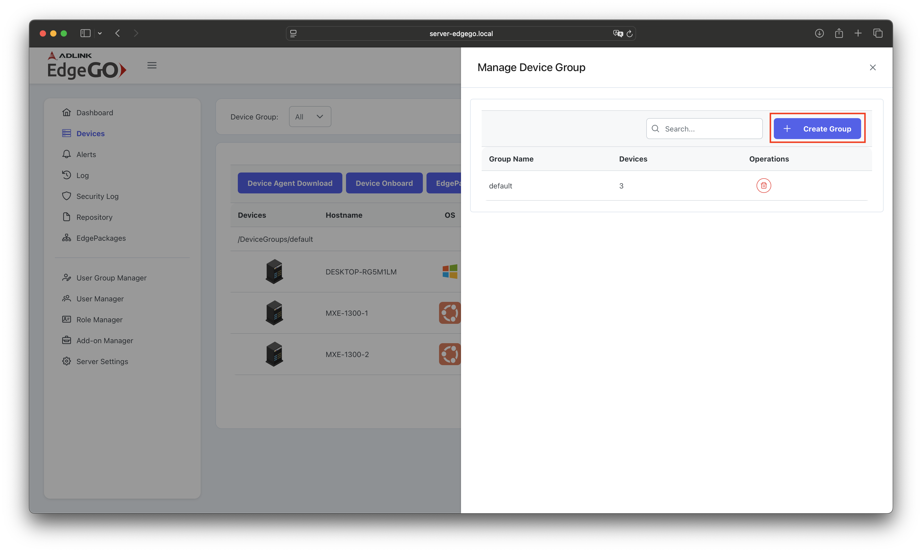 Device Groups